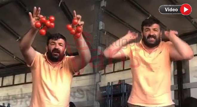 Domatesleri gören esnaf çıldırdı