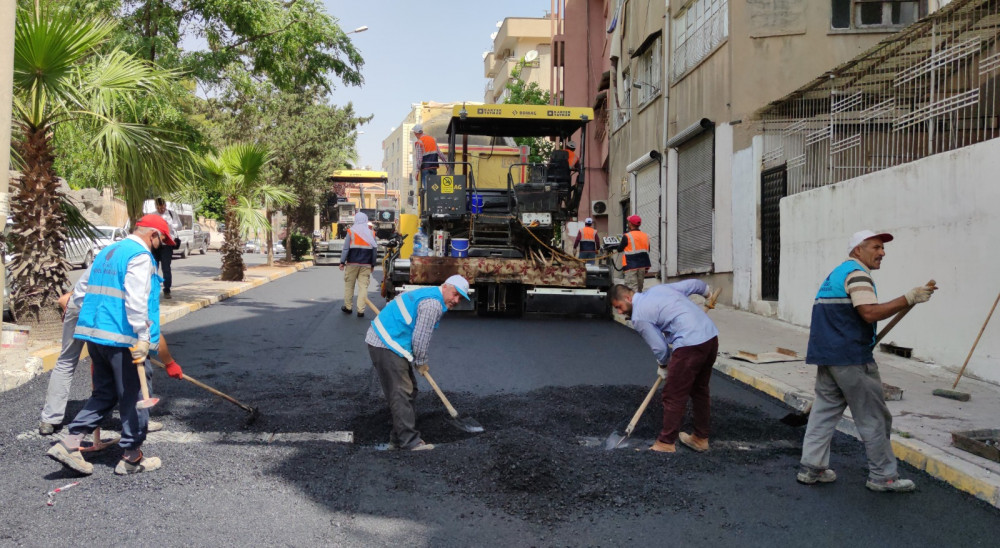 Büyükşehir’den kent merkezinde asfaltlama çalışması