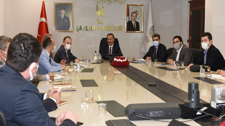 Şanlıurfa Valiliğinde önemli görüşme