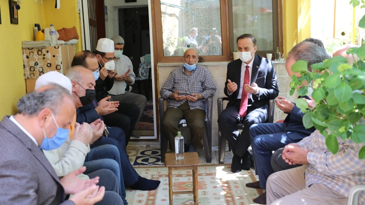 Vali Erin, Kaymakam Ongu’nun ailesine başsağlığı diledi