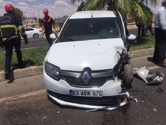 Haliliye’de trafik kaza: 2 yaralı