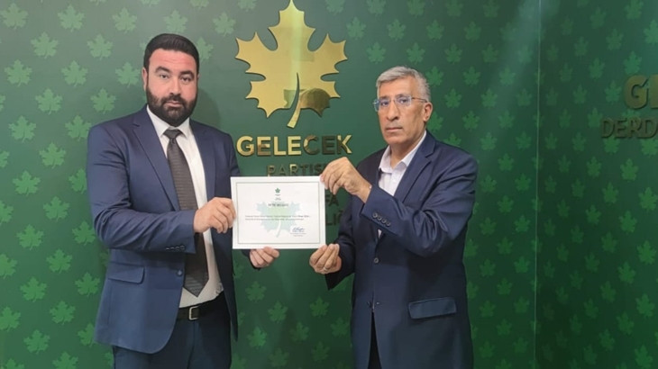 Gelecek Partisi Siverek'te Ömer İzol'a emanet