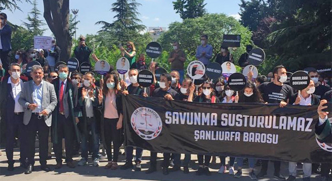 Şanlıurfa'da eylem yapan avukatlar hakkında karar verildi