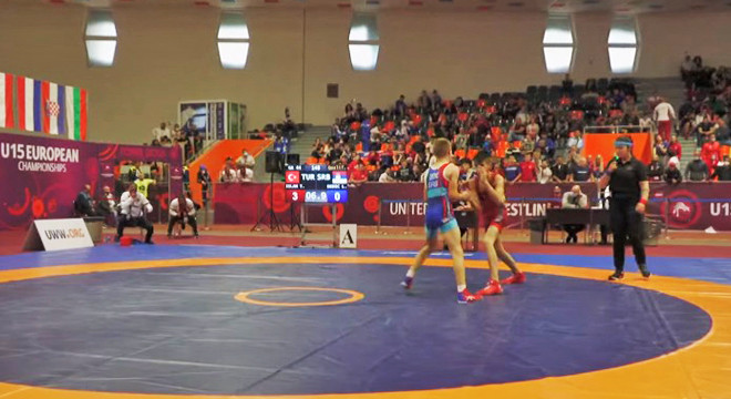 Şanlıurfa’nın gururu Sırp rakibine nefes aldırmadı