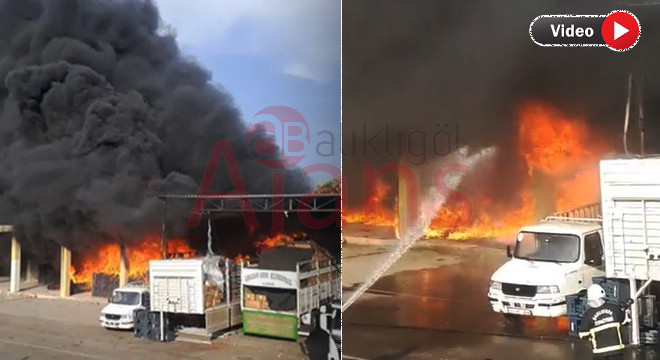 ŞUTİM'de korkutan yangın