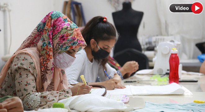 Eyyübiye’de kadınlar burada meslek öğreniyor