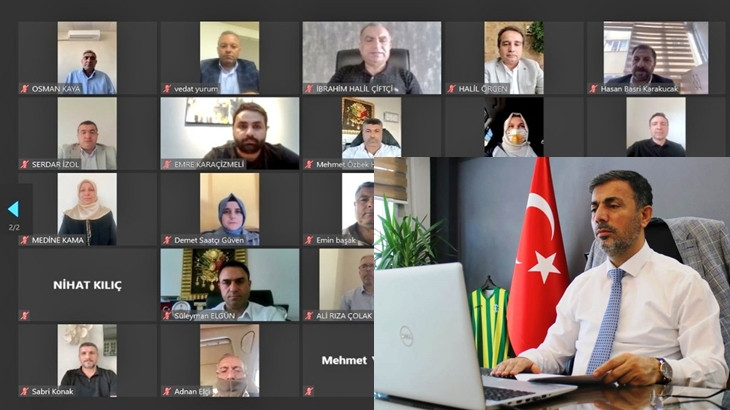 Ak Parti Kırıkçı başkanlığında toplandı