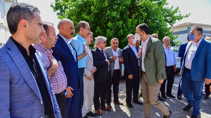 İl Başkanı Kırıkçı Ceylanpınar'da partililerle buluştu