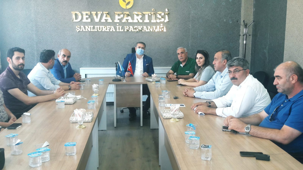 Şanlıurfa’da CHP heyeti DEVA ile bir araya geldi