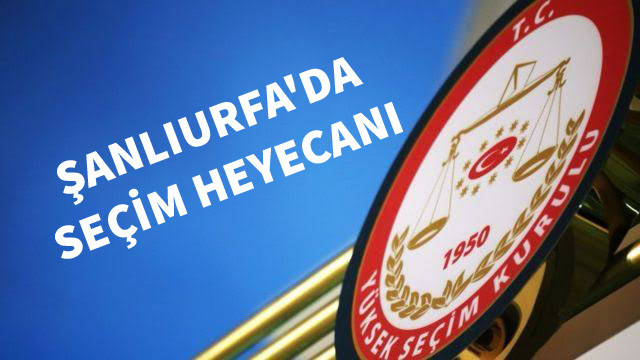 Urfa'da 38 mahalle seçime gidiyor