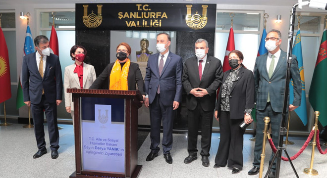 Bakan Yanık Şanlıurfa Valiliğinde