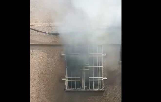 Şanlıurfa’da mesken yangını