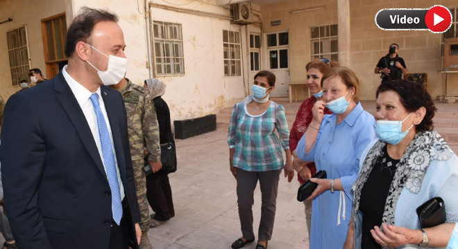 Resulayn’daki Süryaniler sorunlarını Vali Erin’e anlattı