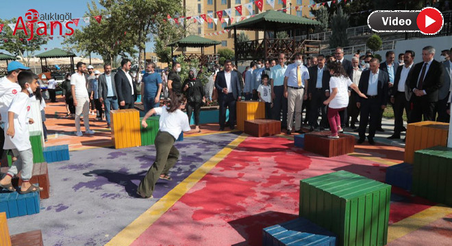 Eyyübiye'de biten projeler törenle hizmete açıldı