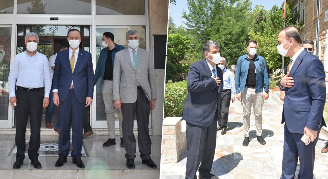 Vali Erin'den çifte ziyaret: Şanlıurfa'nın sağlık durumu konuşuldu