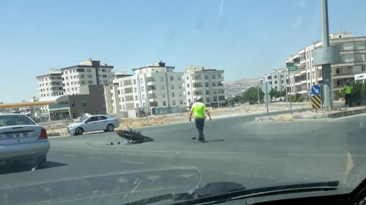 Şanlıurfa'da trafik kazası: Sürücü ağır yaralı