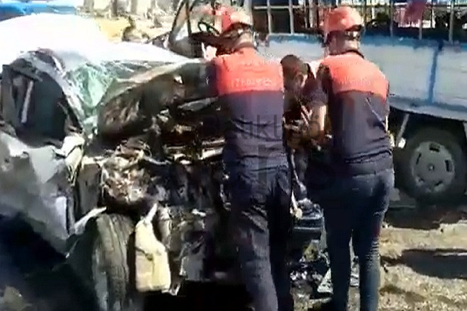 Şanlıurfa’da kaza: Yaralılar dakikalar sonra çıkarıldı