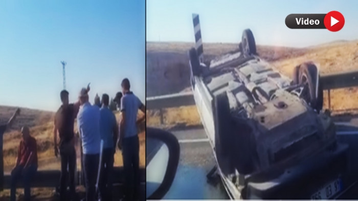 Suruç yolunda yine kaza: Yaralılar var