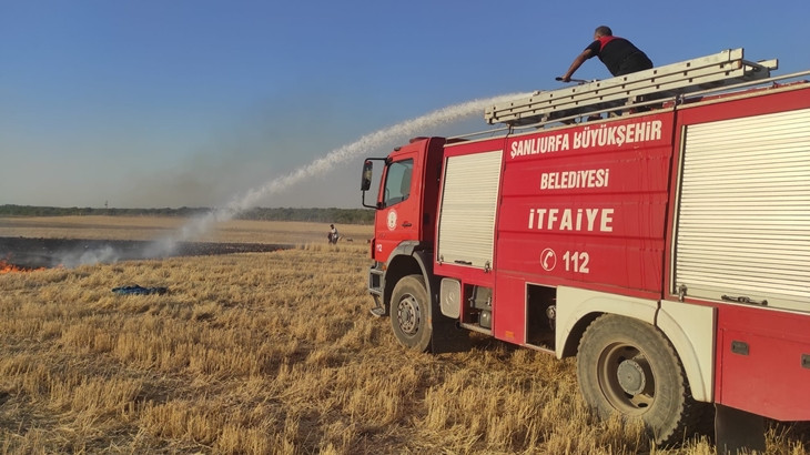 Anız yangınlarının ardı arkası kesilmiyor