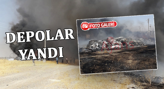 Şanlıurfa’da binlerce sığınmacı ağırlayan çadır kentte yangın