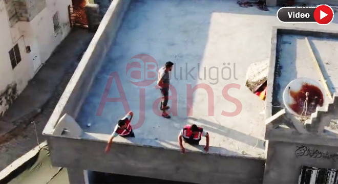 Şanlıurfa’nın ilçesinde drone destekli operasyon