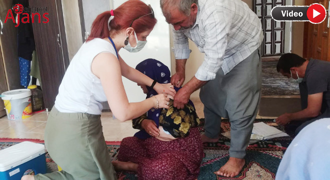 Şanlıurfa’da covid aşısı için her an kapınız çalınabilir