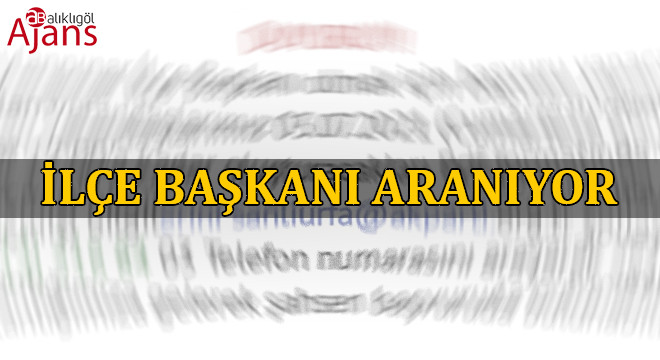 Şanlıurfa'da benzeri görülmemiş duyuru