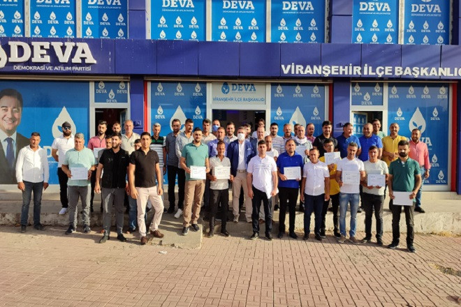 DEVA Partisi Viranşehir’de mahalle temsilcilerini belirledi