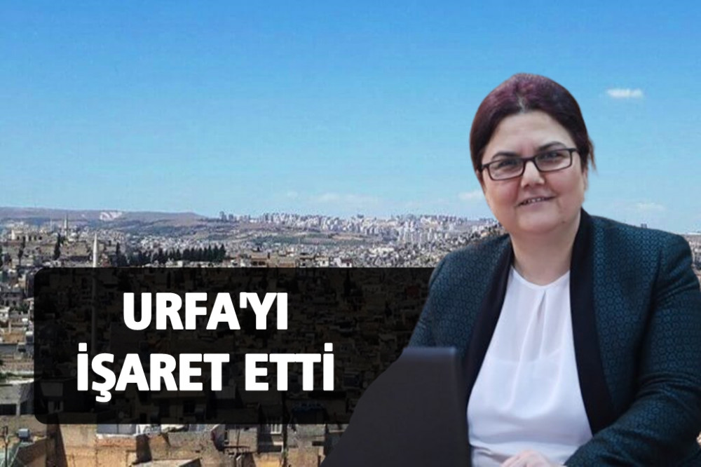 Bakan Derya Yanık'tan Şanlıurfa açıklaması