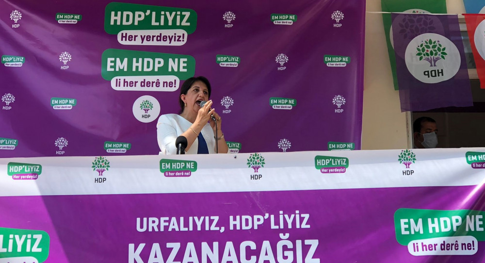HDP Eşgenel Başkanı Pervin Buldan Şanlıurfa'da