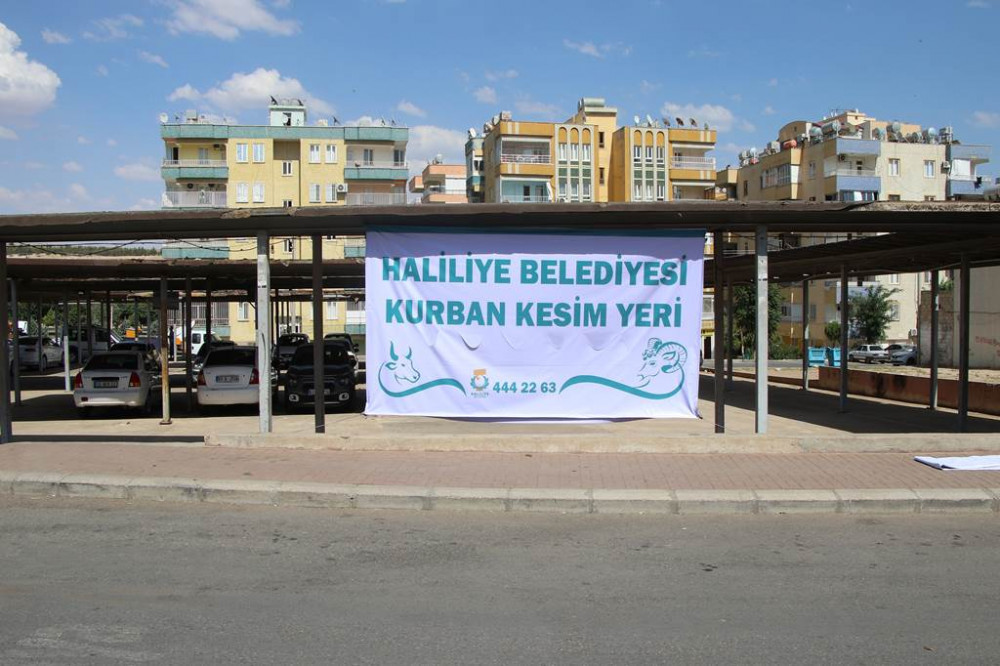Haliliye’de kurban satış- kesim yerleri belirlendi