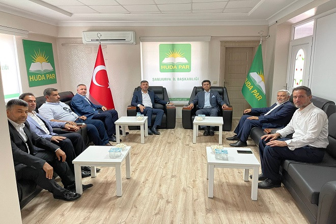 Şanlıurfa’da AK Parti’den HÜDA PAR’a ziyaret