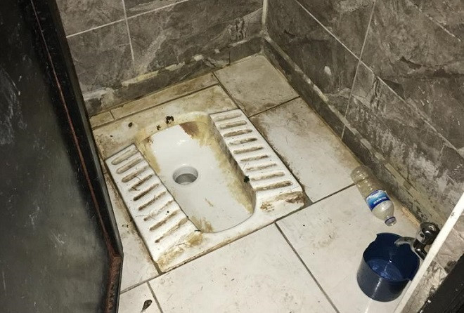 Kasaptaşı parkında 'pes' dedirten görüntüler