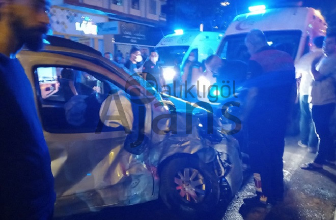 Karaköprü’de trafik kazası: Yaralılar var