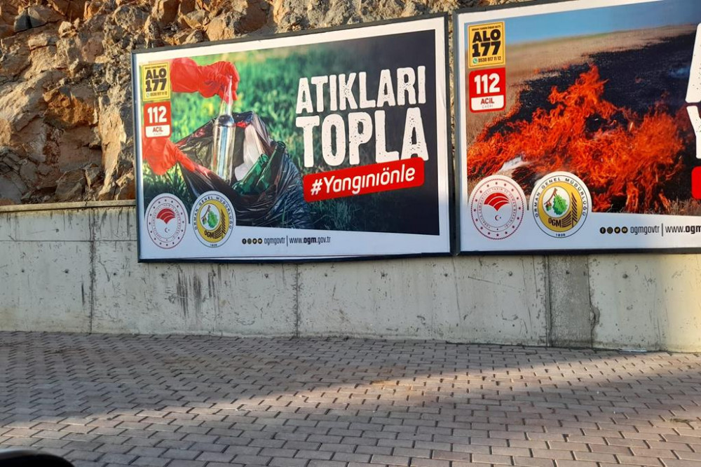 Urfa OGM uyardı! Sigara ve çöp atmayın