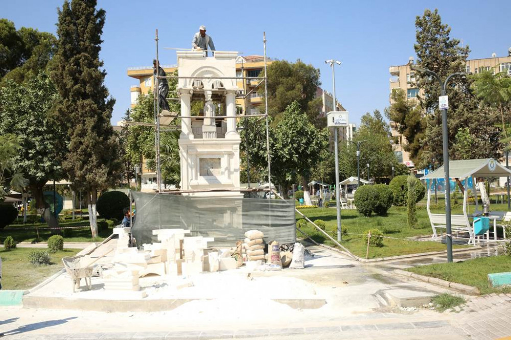 Parklarda çevre düzenlemesi ve peyzaj çalışması