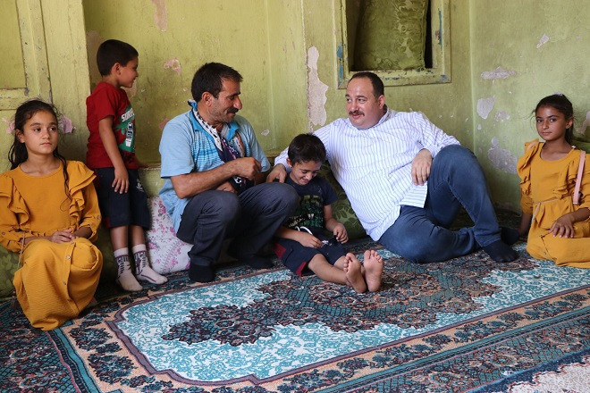 Belediye Başkanı Ekinci bayram ziyaretlerini sürdürüyor