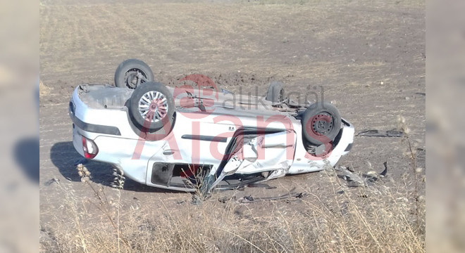 Bozova yolunda otomobil takla attı: 5 yaralı