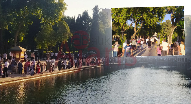 Balıklıgöl ziyaretçi akınına uğradı