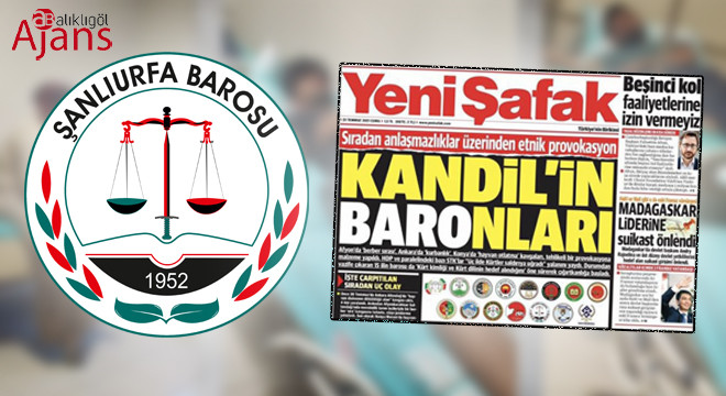 49 barodan Yeni Şafak'a ortak tepki