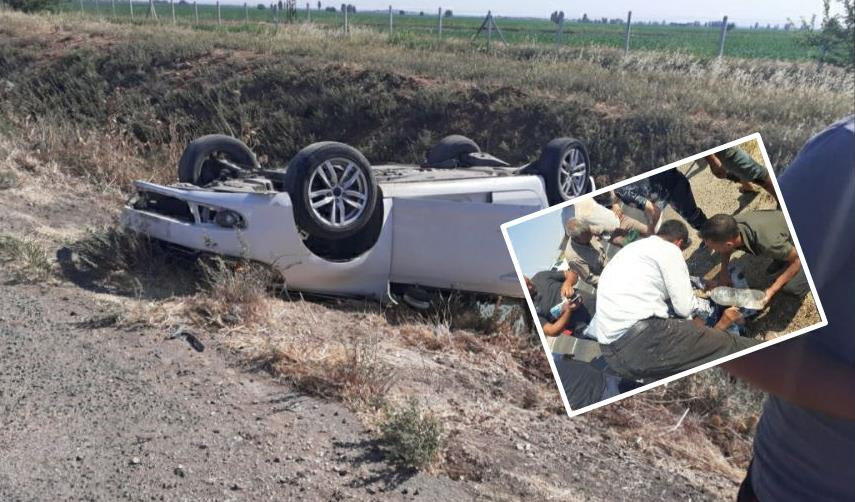 Şanlıurfa'da kaza! Sağlık çalışanları yaralandı