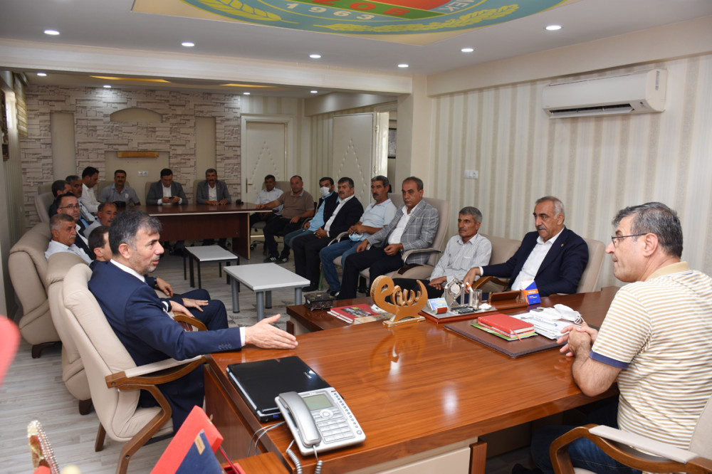 AK Parti il yönetiminden Hilvan'a ziyaret