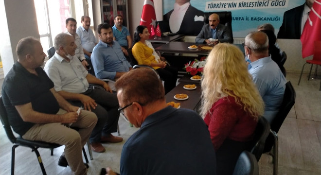 Şanlıurfa’da HDP ve ANAP’tan CHP’ye ziyaret