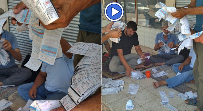 Şanlıurfa'da cenaze namazına giden mahalleliye fatura şoku