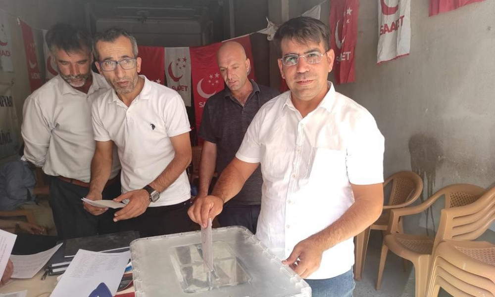 Saadet Partisi Suruç'ta kongreye gitti