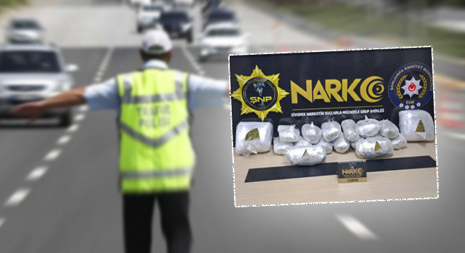 Siverek’te durdurulan kamyondan esrar çıktı