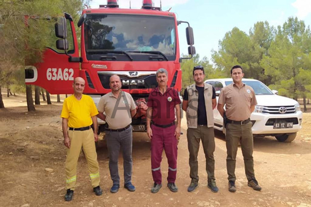 Urfa'da av koruma ekipleri de orman nöbetine katıldı