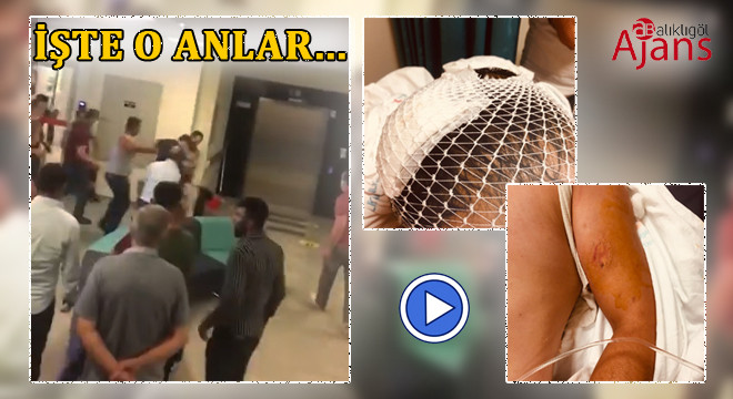 Birecik Devlet Hastanesinde sağlık çalışanlarına saldırı