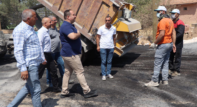 Ekinci çalışmaları yerinde inceledi