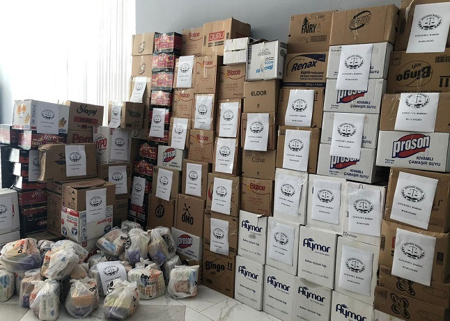 Şanlıurfa Barosu’nun mağdurlara desteği Van’a ulaştı